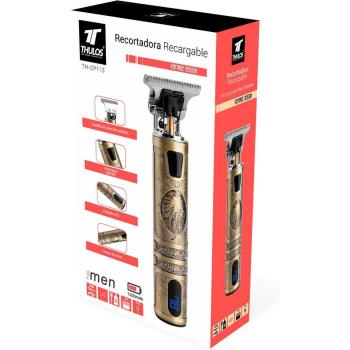 Cortapelos Thulos TH-CP113 Recargable Inalámbrico Estilo Vintage