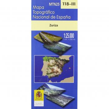 Zuriza 118-III mapa topografico nacional - Aa.vv