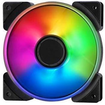 Fractal Design Prisma AL-12 – 120mm Computer Fan - PWM Control - Six addressable RGB LEDs - ARGB - Optimized for Silent Computing and High Airflow - LLS Bearings - TripWire Technology - RGB
