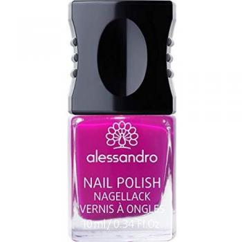 Laca de Uñas Alessandro 10 ml - Rosa Brillante y Lila Sexy, Código de Color 51 Secreto del Amor, Secreto Púrpura