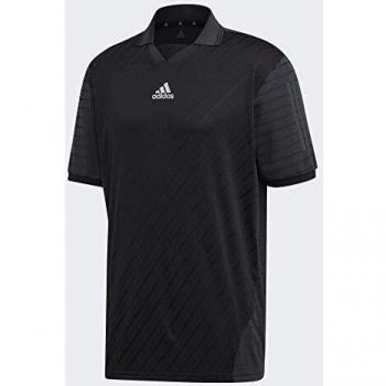 adidas Tan ADV JSY Camiseta, Hombre, Negro/Carbon, M