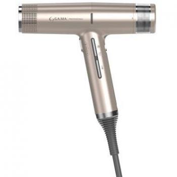 Secador de pelo GA.MA PH6065.PK - Secador de cabello profesional, potencia de 2400W, tecnología iónica, 2 velocidades y 3 temperaturas, función de aire frío, diseño ergonómico y ligero