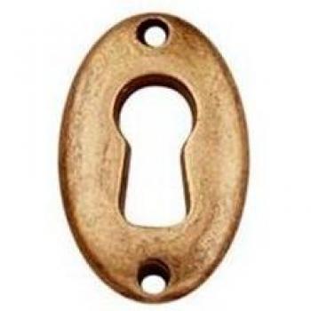 Nesu 2393C Bocallave para Muebles, Cuero Mate, 30 x 20 mm