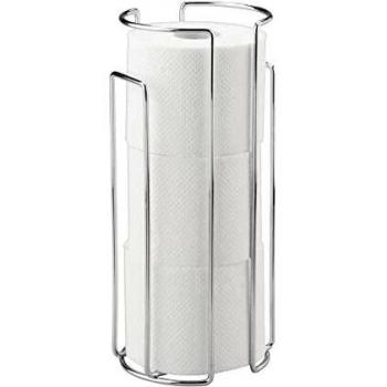 Wenko Toilettenpapier-Ersatzrollenhalter, für 3 Rollen, Stahl, 13,5 x 32 x 14 cm, chrom