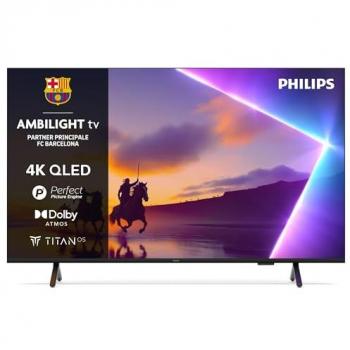 Philips 75PUS8510 75 QLED 4K Ultra HD Smart TV with Ambilight and Dolby Atmos