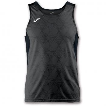 Joma CAMISETA OLIMPIA NEGRO S/M - Camiseta técnica sin manga, Unisex, Negro -