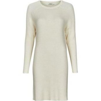 Vestido Only Fia Katia Acanalado para Mujer Beige