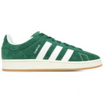 Adidas Campus Hombre Zapatillas - Verde - Talla: 48 - Cuero