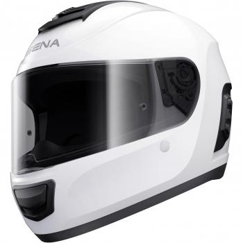 Momentum Sena Lite, Casco Bluetooth, Integrale, Blanco