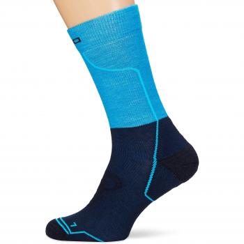 Odlo Warm Long Ceramicore – Calcetines, Unisex, 763640, Blue Jewel/Diving Navy, 39-41