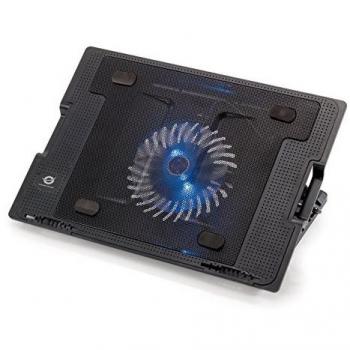 Conceptronic Base Plegable de refrigeración para Equipos portátiles - Base de refrigeración