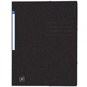 Carpeta de esquina Oxford Top File+ A4, 390g, violeta, con 3 solapas y gummiband