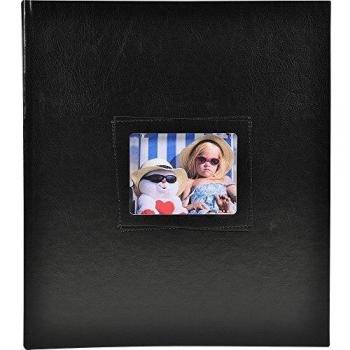 Exacompta Softissimo Classic - Álbum foto encuadernado, 29 x 32 cm, color negro