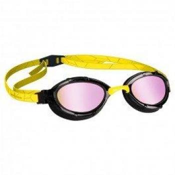 Gafas de natación Mad Wave Triatlón Arcoíris Amarillo Negro