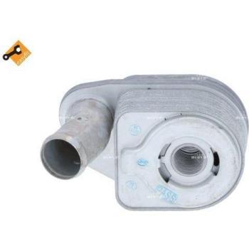 Radiador de aceite NRF 31325 - Radiador de aceite para motor, fácil instalación (EASY FIT), diseñado para mejorar la refrigeración del aceite del motor y optimizar el rendimiento del vehículo