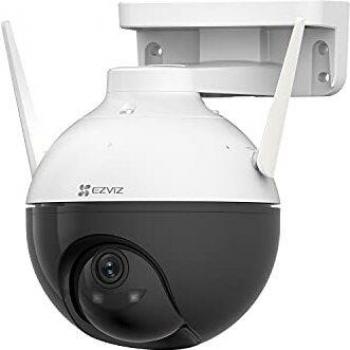 EZVIZ Cámara Domo de Vigilancia WiFi Exterior 1080P Cámara IP de Seguridad Pan/Tilt 360° Inalámbrica, AI Detección de Movimiento, Visión Nocturna de 30m, IP65 Impermeable C8C Lite
