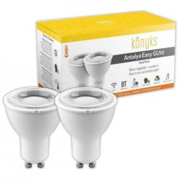 Bombilla Inteligente Konyks E (2700 K, 6500 K, 2 Unidades)