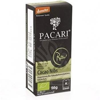 PACARI - Granos de cacao sin tostar bañados en chocolate
