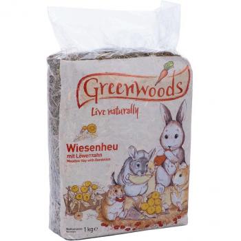 Greenwoods heno de pradera - Diente de león (1 kg)
