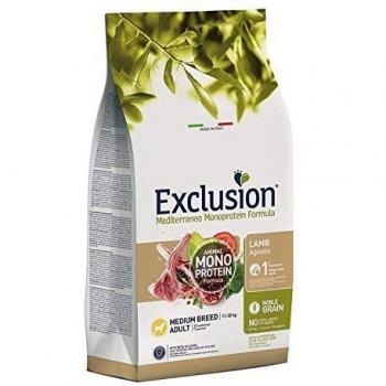Exclusion Mediterraneo Monoprotein Noble Grain de Cordero 12 Kg