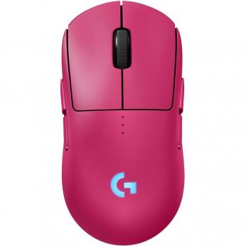 Ratón Gaming Inalámbrico Logitech G PRO 2 Lightspeed Rosa, Óptico, Ambidiestro, 32.000 DPI, Botones Personalizables