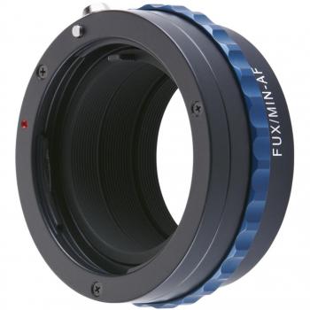 Novoflex Fux/MIN-AF - Adaptador para Objetivos de cámaras Fuji X Pro, Negro