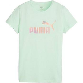 Camiseta Puma Essentials+ Summer Daze Verde Mujer