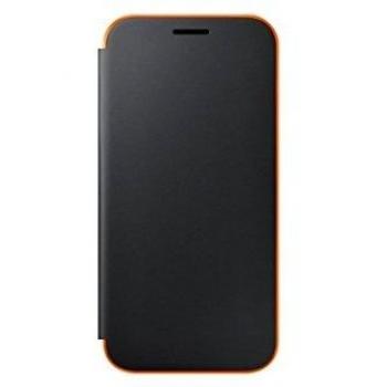 Samsung Neon Flip Cover - Funda para Galaxy A3 2017, color negro