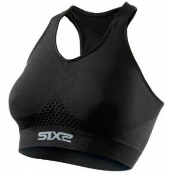 Sujetador Deportivo Sixs Negro L-XL Mujer