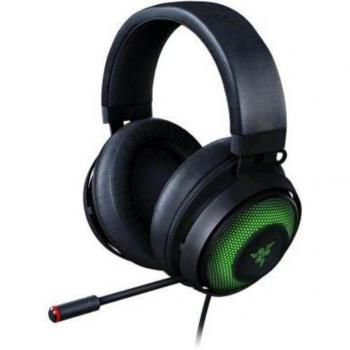 Razer Kraken Ultimate Auriculares Gaming con Sonido Envolvente THX, Iluminación Chroma RGB, Micrófono con Supresión Activa de Ruido, Alámbricos, Diadema Ajustable