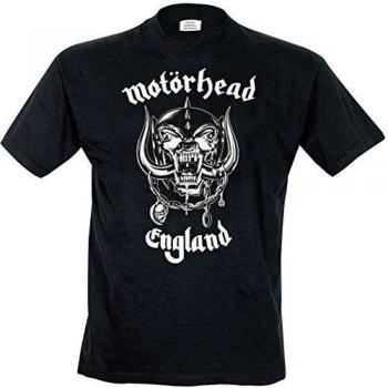 Motörhead England Men's Black T-Shirt - XL - 100% Cotton