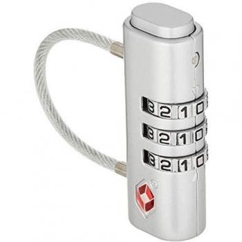 Kipling NEW TSA LOCK Candado para equipaje, 1 cm, litros, Gris