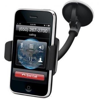 Kensington K39256EU - Soporte y cargador para coche de iPhone 4/4S, color negro