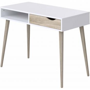 Movian Havel Scandinavian - Escritorio con 1 cajón, 50 x 100 x 75 cm