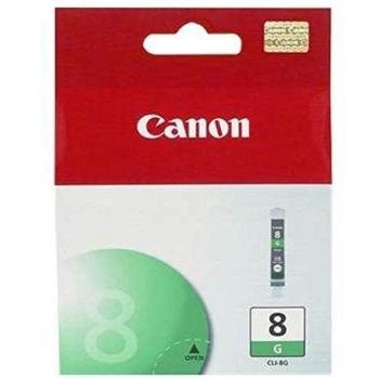 Canon CLI-8G Cartucho de Tinta Verde Original para Impresoras PIXMA/PRO 9000, Rendimiento Aproximado de 25 Páginas