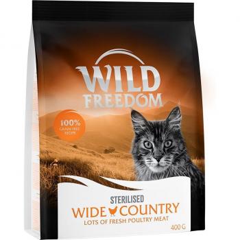 Wild Freedom Wide Country Sterilised con ave - 3 x 400 g