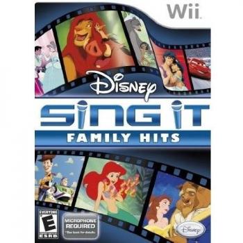 Disney Sing It: Family Hits - Nintendo Wii by Disney Interactive Studios