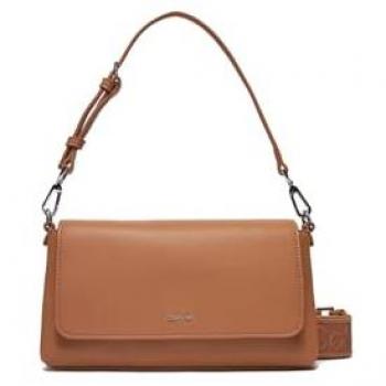 Calvin Klein Ck Must Shoulder Bag 27 cm brown, Shoulder Bags, female, Orange, Size: ONE SIZE Stylish Bags for Everyday Use
