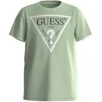 Camiseta Infantil Guess Core Verde