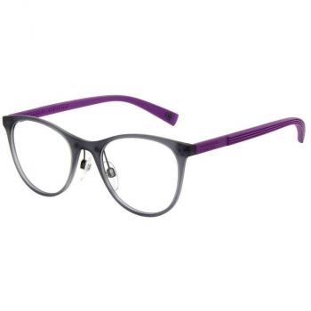 United Colors of Benetton 2003 921 Men's Eyeglasses Grey Size 45 (Frame Only) - Blue Light Block Available