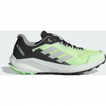 Zapatillas de montaña Adidas Terrex Trail Rider para hombre en color verde, tipo trail running, características: diseño ligero, suela con gran tracción, amortiguación EVA, parte superior transpirable y resistente al agua