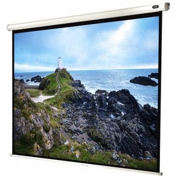 celexon manualmente Extensible Pantalla para Cine en casa y Negocios 4K y Full-HD Enrollable -Pantalla Economy - 200 x 150 cm - 98 - 4:3