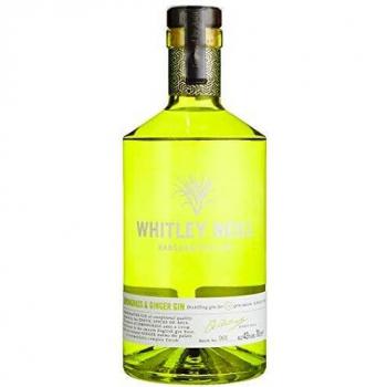 Ginebra Whitley Neill de Limón y Jengibre 43% Vol. 700ml