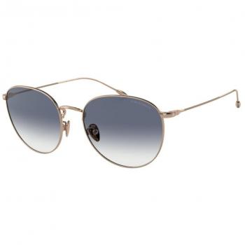 Giorgio Armani Golden Metal Sunglasses for Women, Yellow, Size: 54 MM