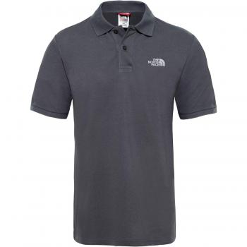 The North Face Polo Piquet, Hombre, Gris