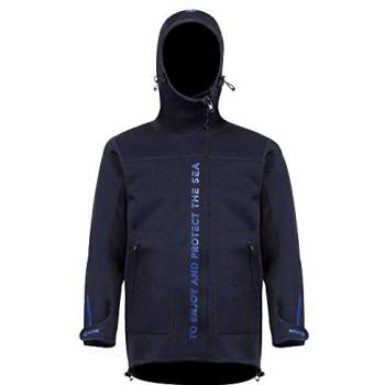 Chaqueta de Neopreno Azul con Capucha para Hombre Beuchat