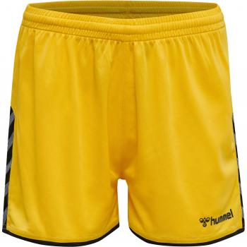 Pantalones Cortos Authentic Hummel Amarillo Mujer