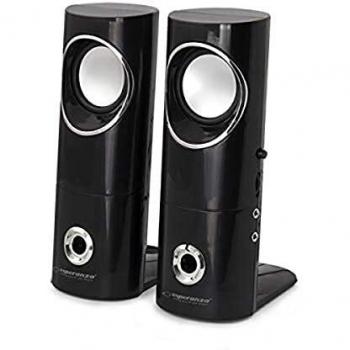 Altavoces PC Esperanza 2.0 BEAT 6 W Negro