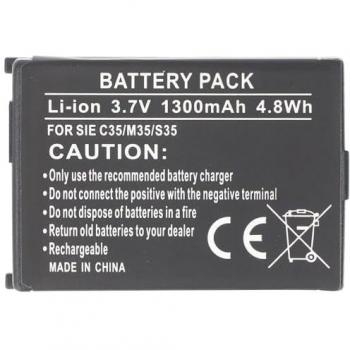 Batería Compatible de 1300mAh para Smartphones Siemens C35, M35 y S35 (3.7V)