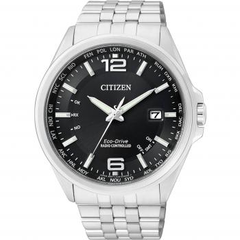 Reloj de Hombre Citizen Eco-Drive Radio Controlado CB0010-88E, Acero Inoxidable, 43mm, Resistente al Agua 100M
